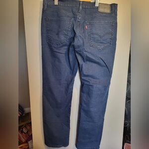 Levi's Relaxed Fit Denim Jeans - Classic Blue, Size 38 X 30 , Please See Notes *
